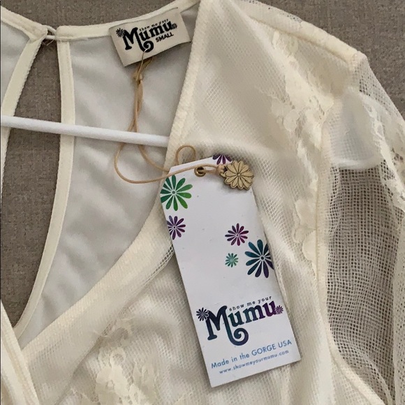 Show Me Your Mumu White lace romper - Picture 4 of 4